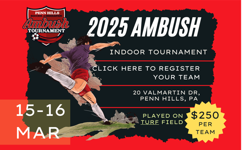 Registration Open For Our 2025 Ambush Tournament